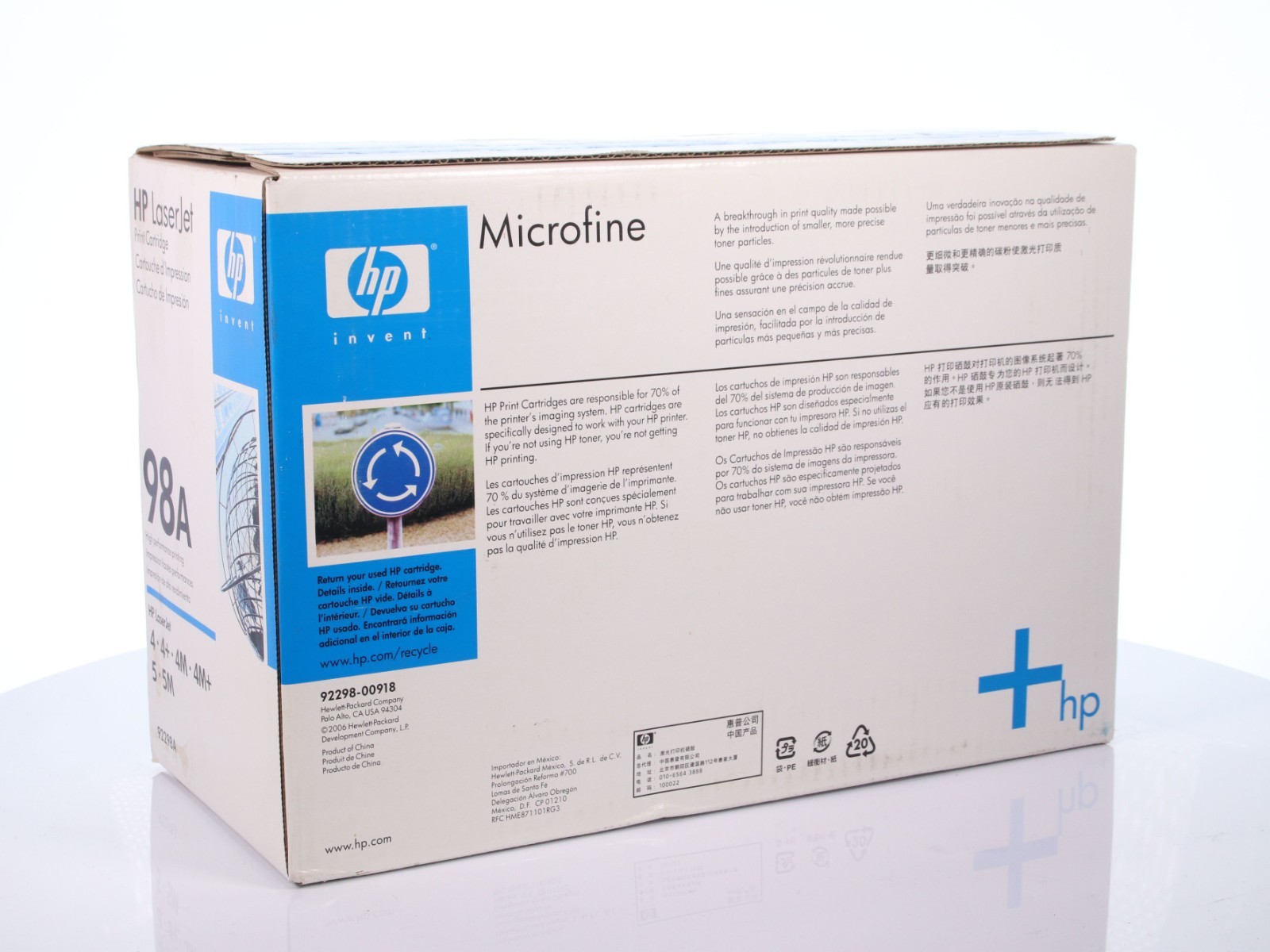 GENUINE HP 98A (92298A) LaserJet Black Print Cartridge New Sealed - Image 6