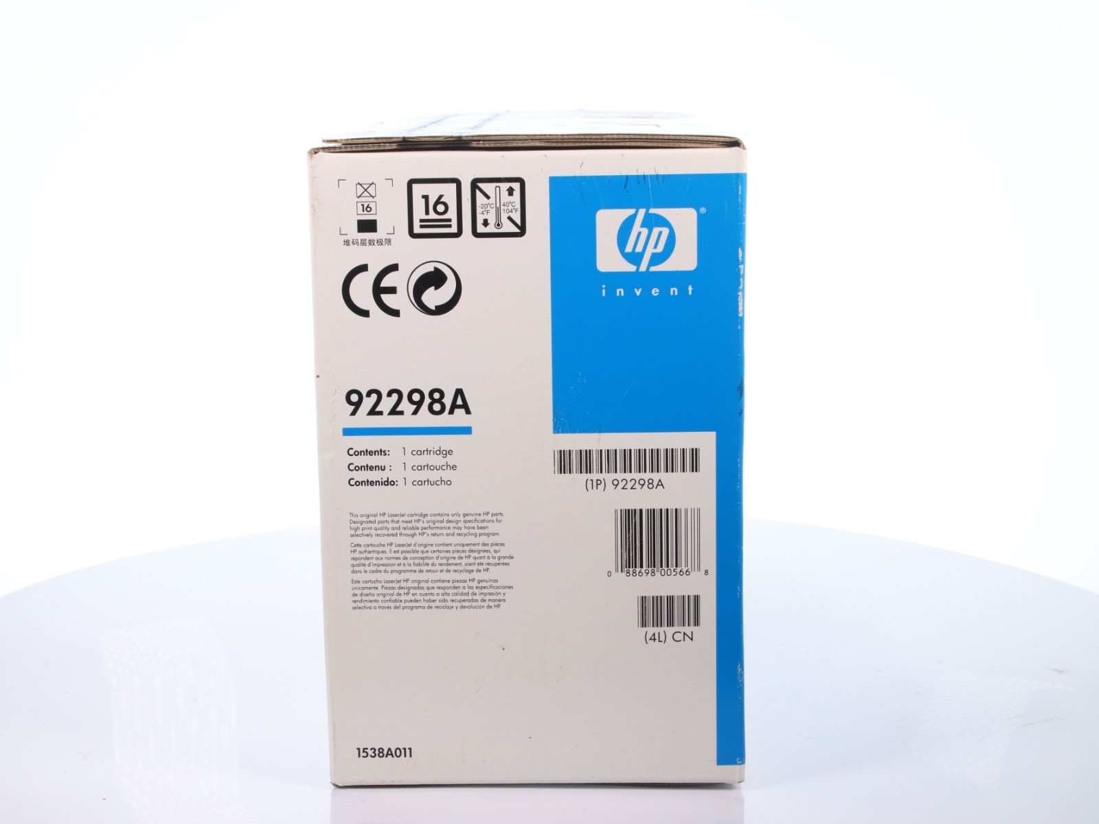GENUINE HP 98A (92298A) LaserJet Black Print Cartridge New Sealed - Image 10