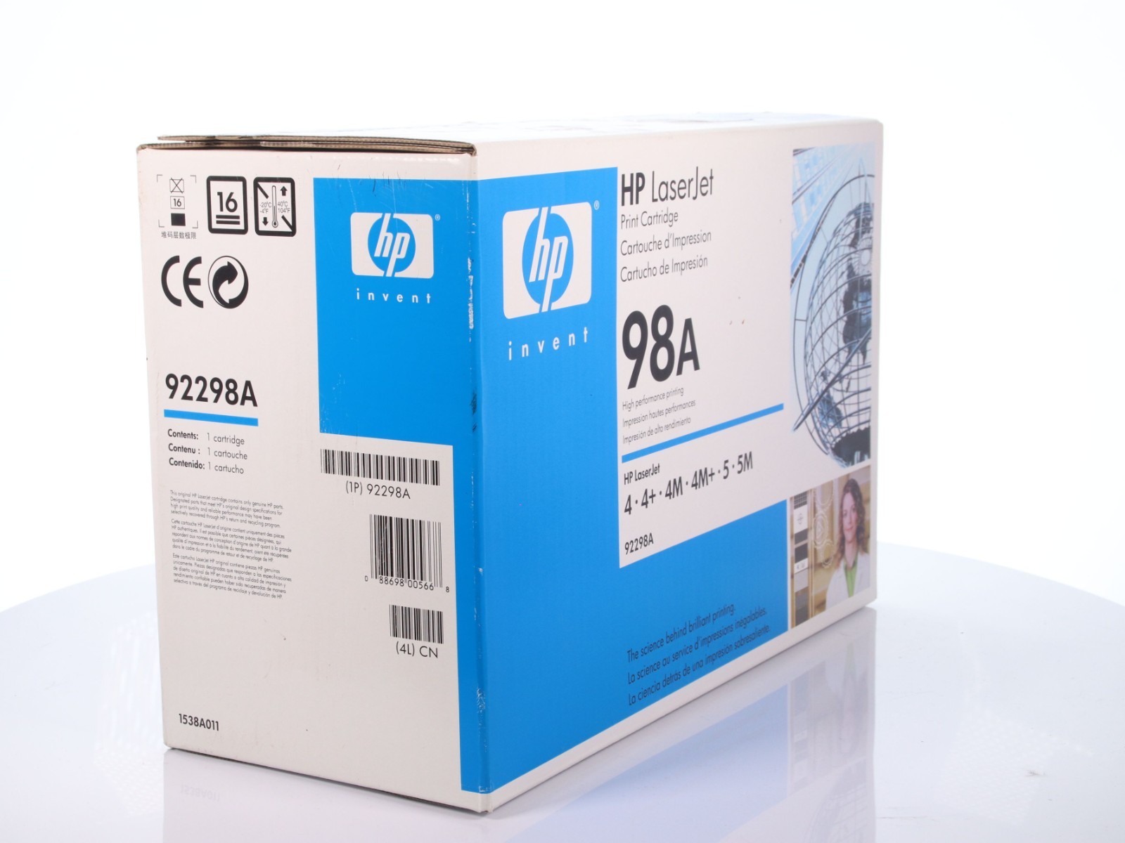 GENUINE HP 98A (92298A) LaserJet Black Print Cartridge New Sealed - Image 11