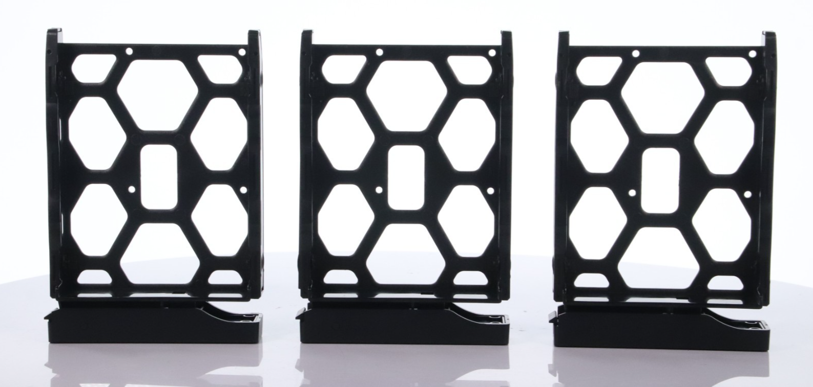 Lot of 3 Synology Disk Tray Type D6 3.5"/2.5" with Lock