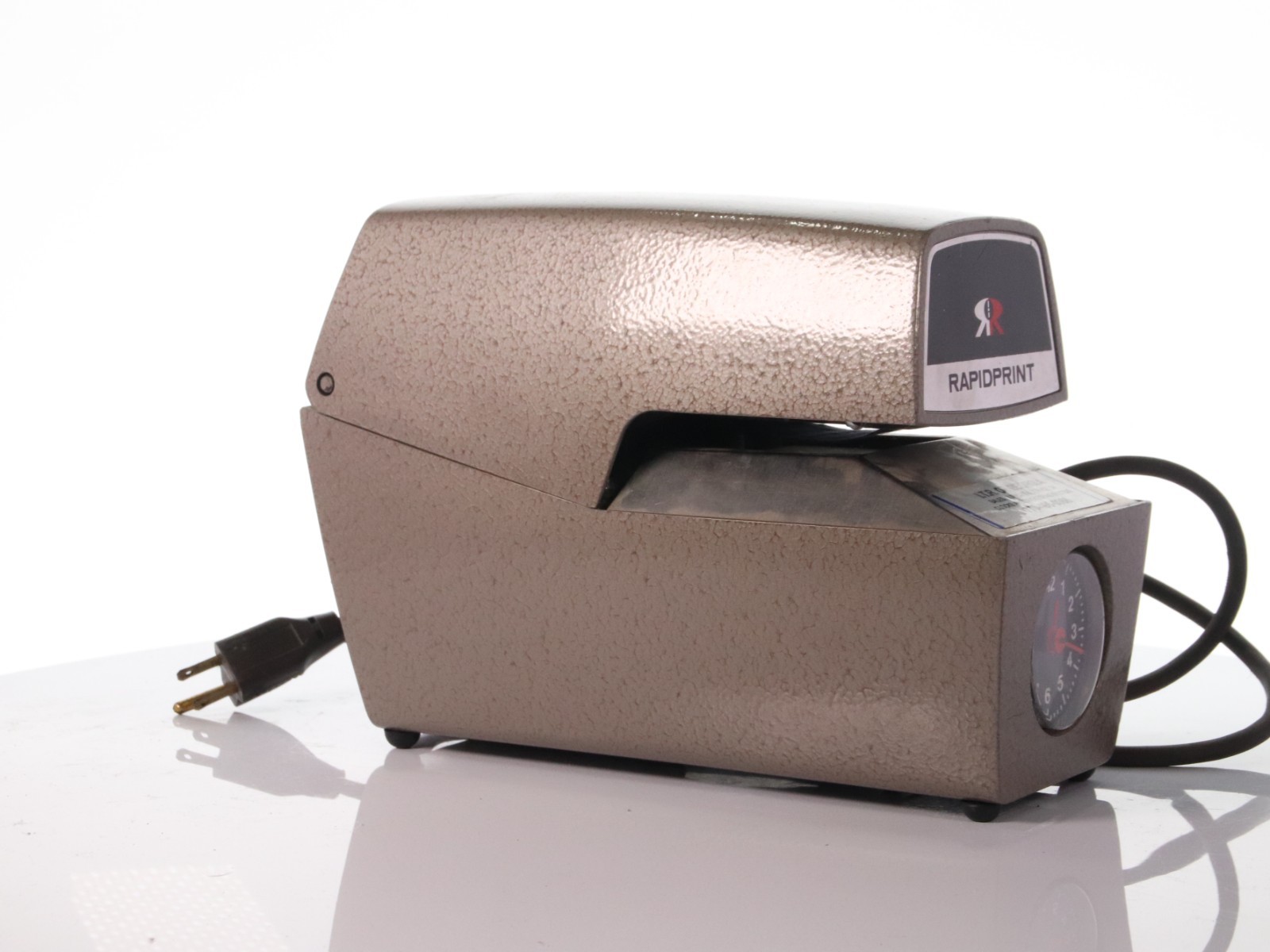 RapidPrint ARC-E Electric Date Time Clock Stamp Machine 770-496-0366 w/o Keys - Image 12