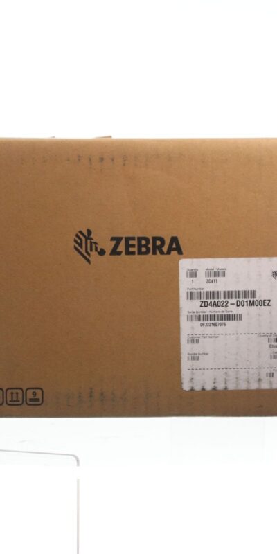 Zebra ZD4A022-D01M00EZ Barcode Label Printer ZD411d 203 dpi USB & USB Host
