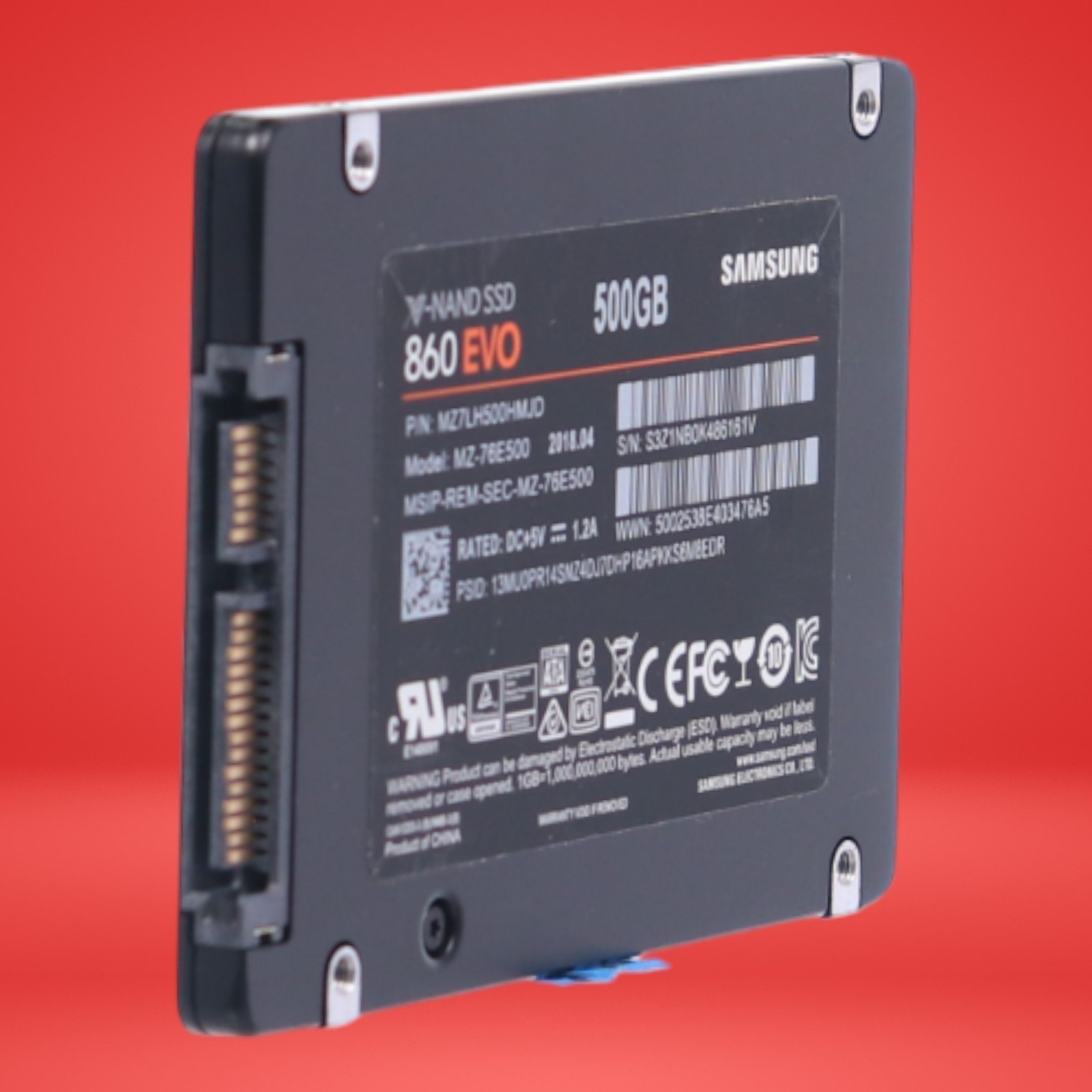 Samsung 860 EVO 500GB SATA III V-nand SSD MZ-76E500 - Image 4