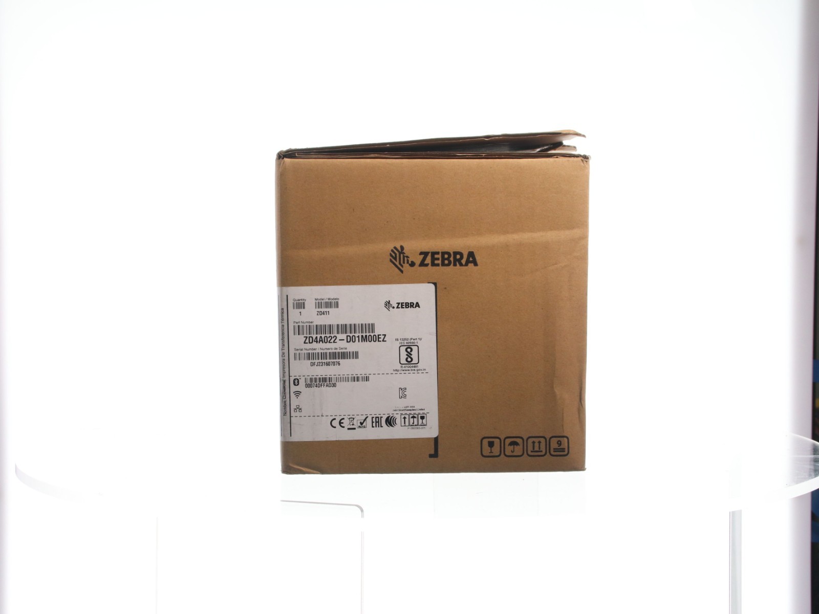 Zebra ZD4A022-D01M00EZ Barcode Label Printer ZD411d 203 dpi USB & USB Host - Image 2