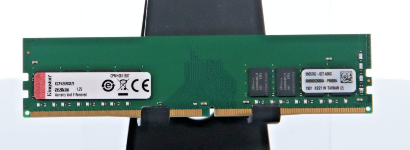 Lot of 10 Kingston 8GB 1Rx8 PC4-21300 DDR4-2666MHz Non-ECC RAM P/N: KCP426NS8/8