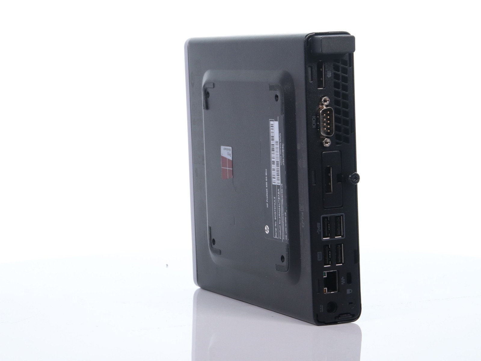 HP ProDesk 400 G3 Mini PC Core i5-7500T 16GB RAM 256GB SSD Win11P W/ AC Adapter - Image 6