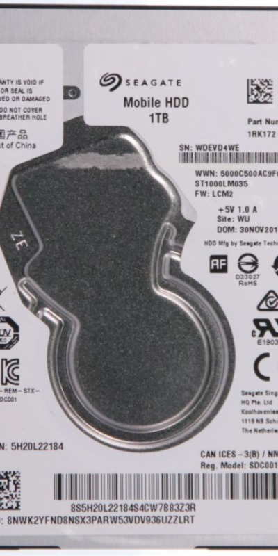 Seagate ST1000LM035 5400RPM 1TB SATA 6.0GB/s 128MB Mobile Hard Drives 2.5"