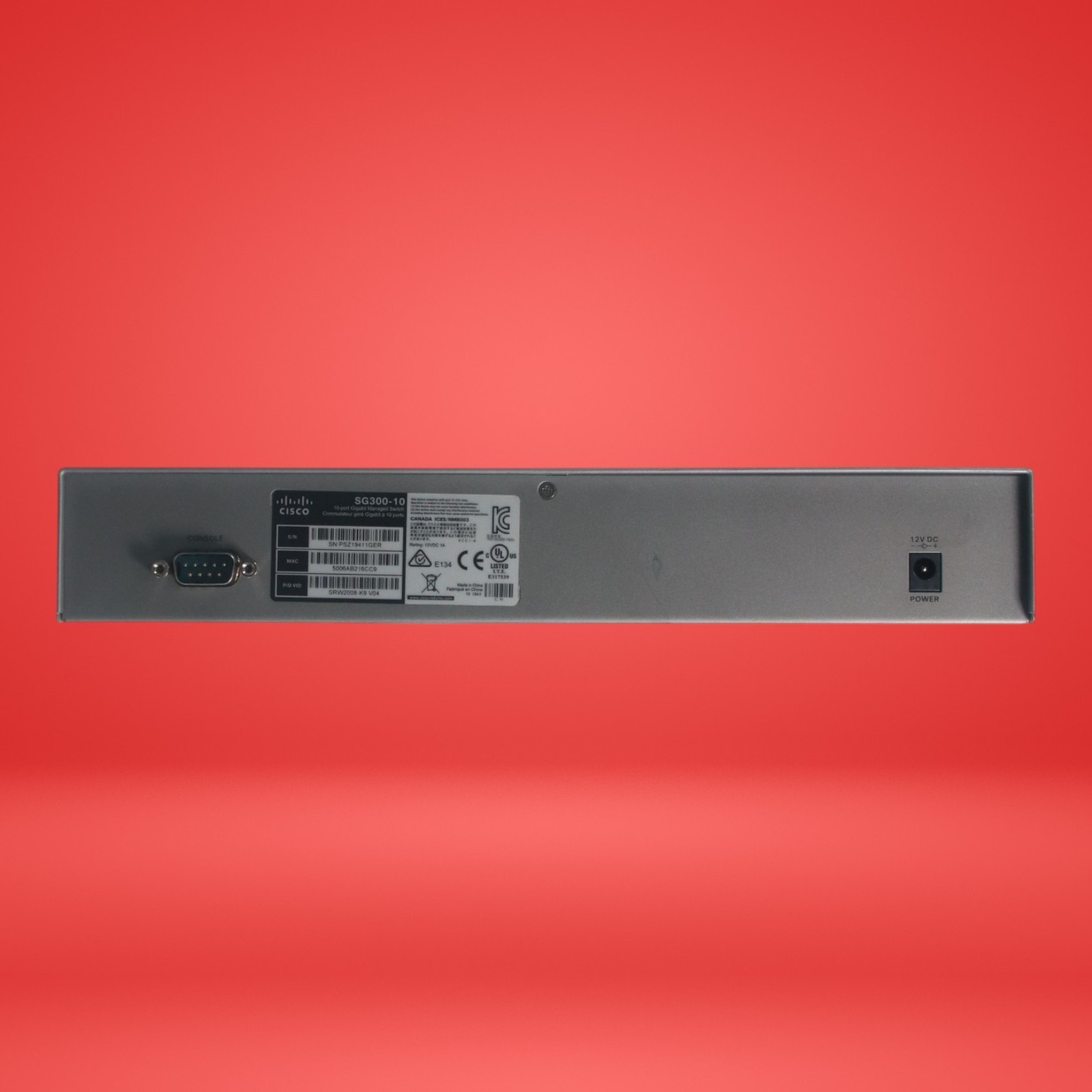 Cisco SG300-10 8-port Managed L3 Gigabit Switch with 2x1G SFP (SRW2008) - Image 3