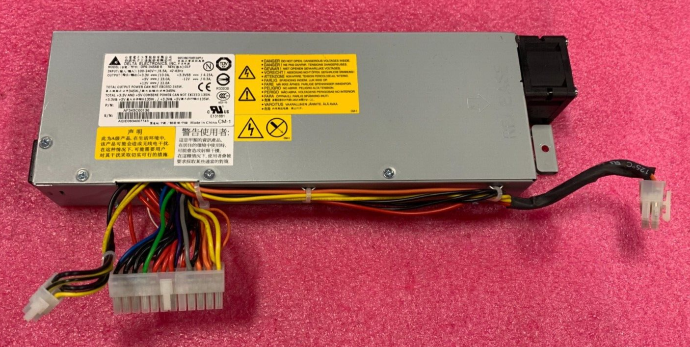 Delta Electronics DPS-345AB B 345W Power Supply PSU Dell PowerEdge
