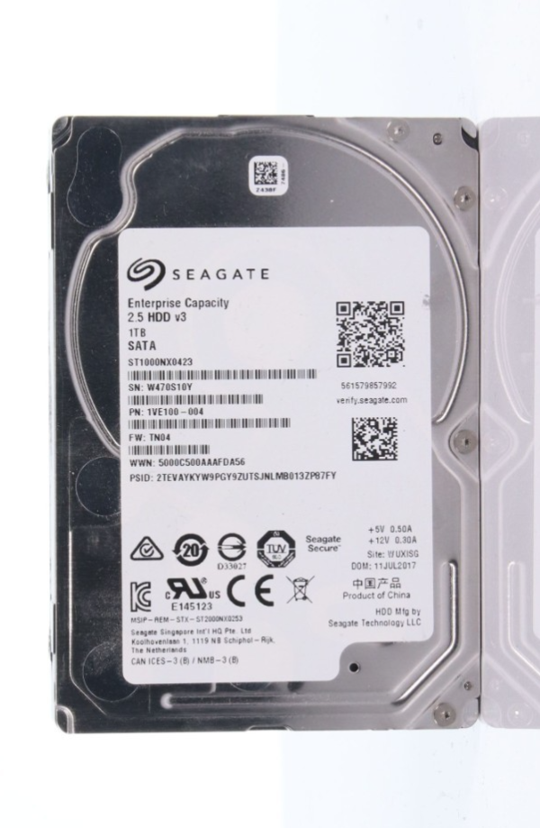 Seagate Enterprise HDD v3 1TB 2.5'' SFF SATA 6G 7.2K ST1000NX0423 1VE100-004