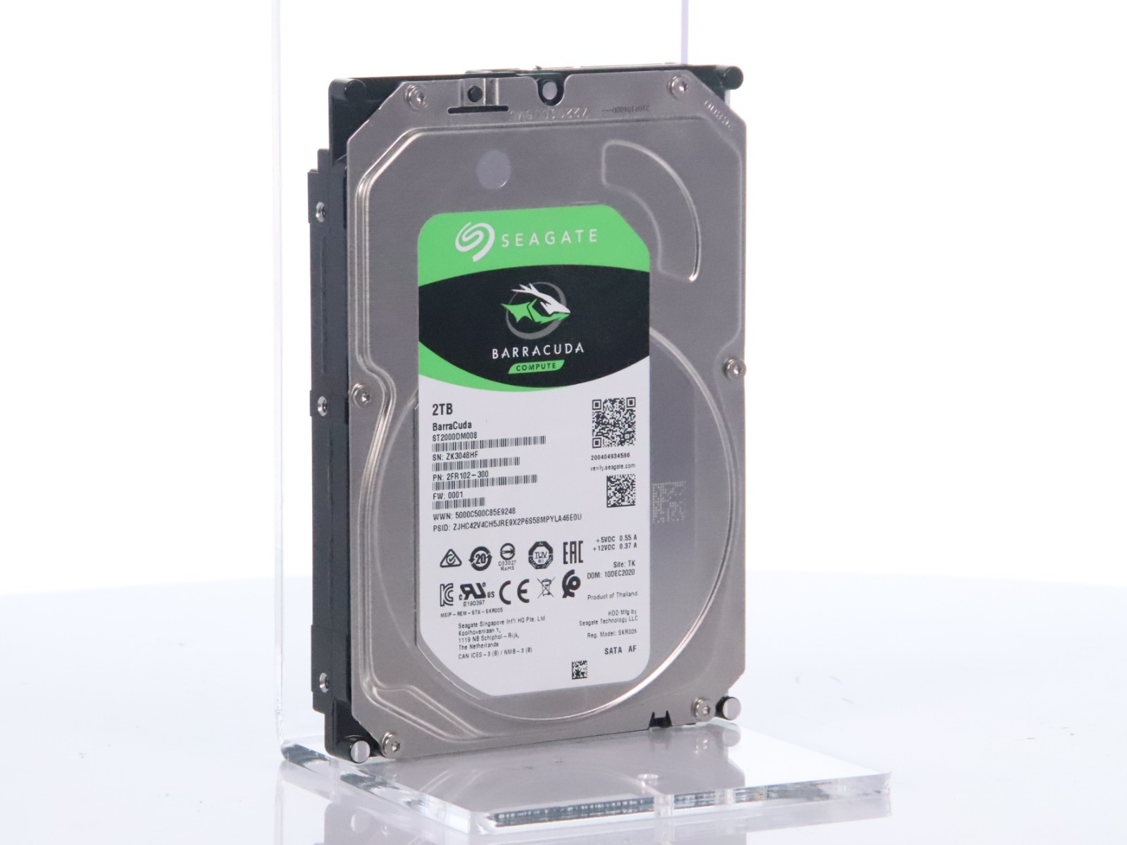 Seagate Barracuda Compute Hard Drive 2TB ST2000DM008 Cache 256MB 7200RPM - Image 12
