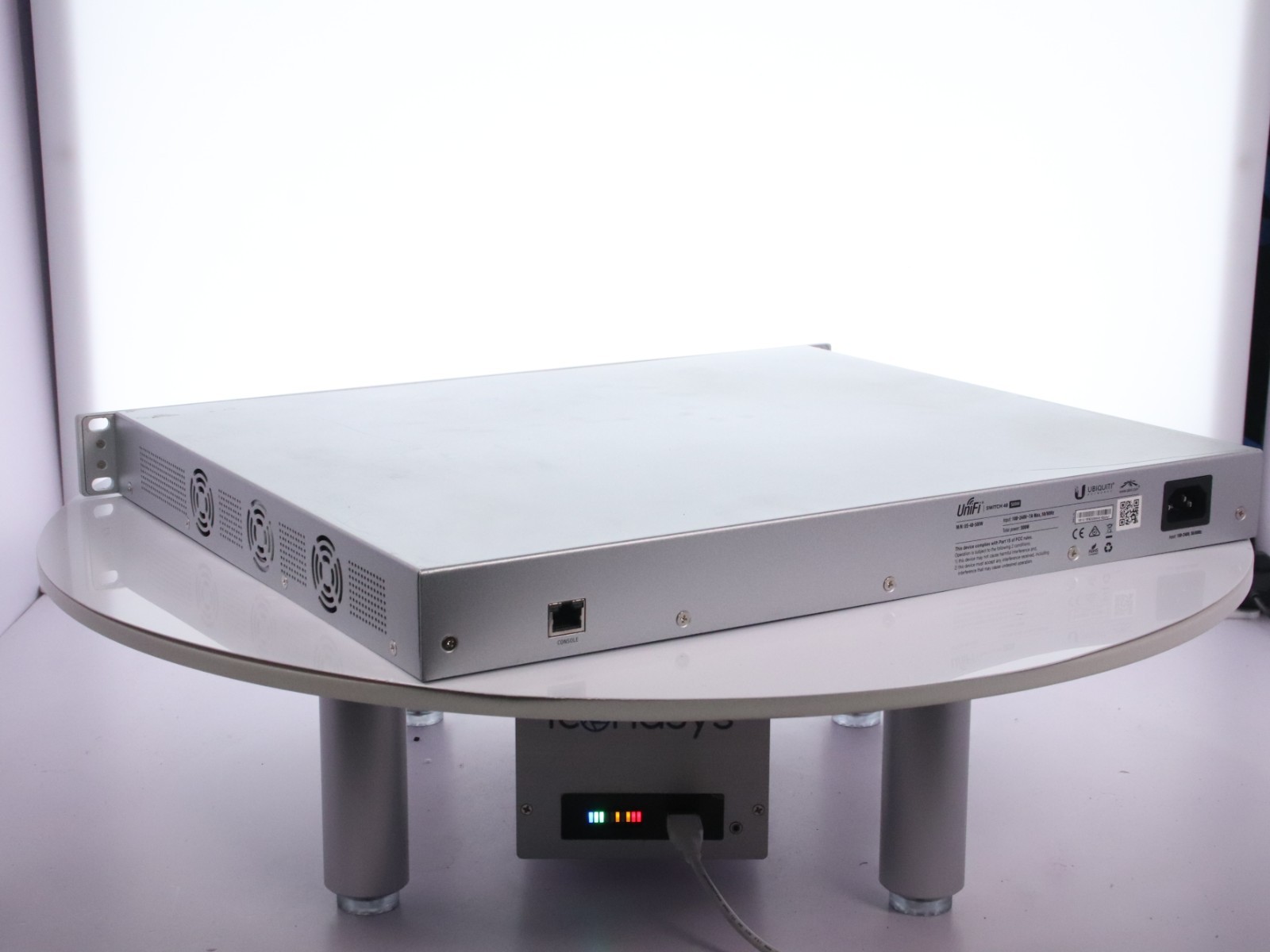 Ubiquiti US-48-500W 48 port Managed PoE+ Gigabit Switch w/ Power Cord - Image 6