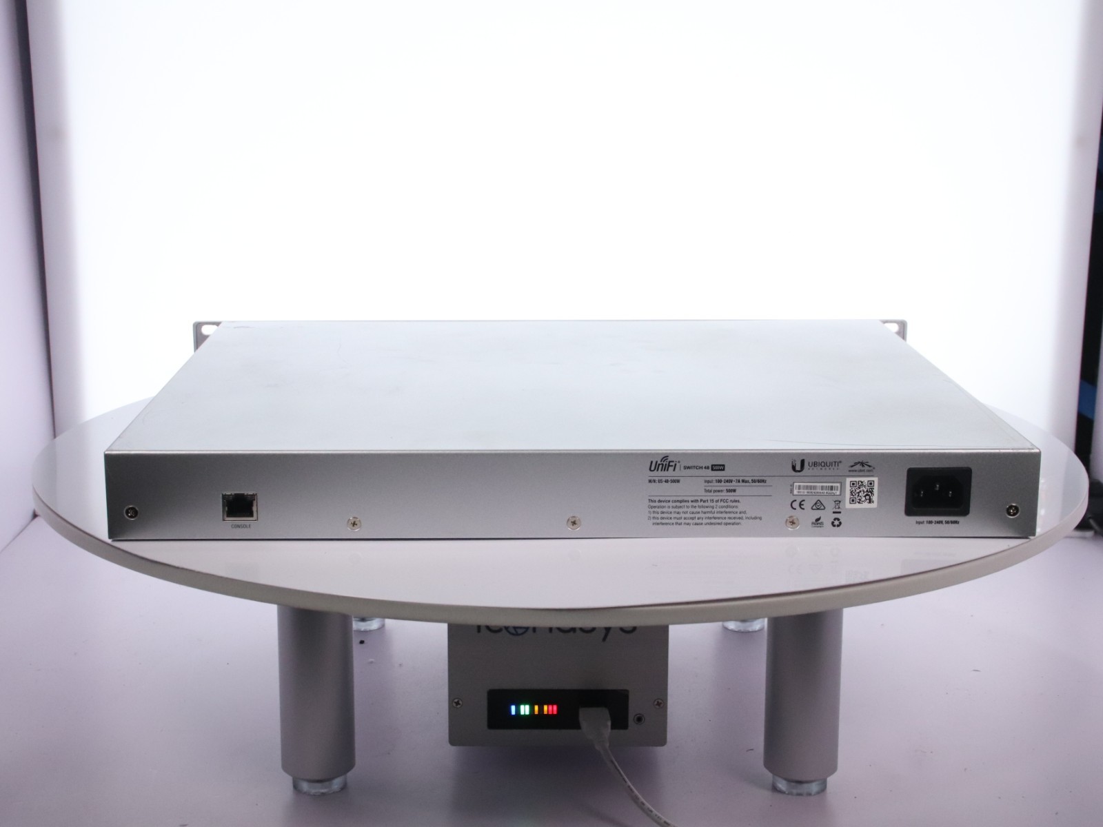 Ubiquiti US-48-500W 48 port Managed PoE+ Gigabit Switch w/ Power Cord - Image 7