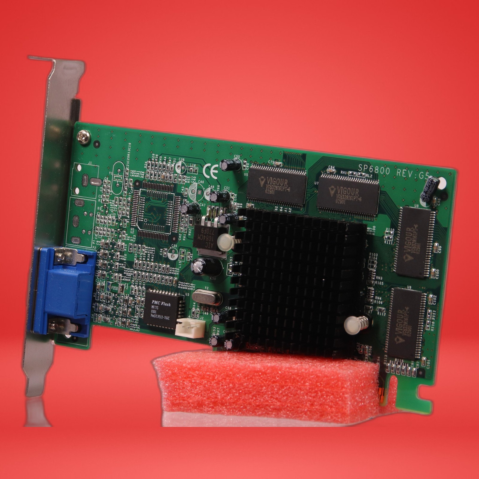Nvidia e-GeForce2 MX-400 - 64MB AGP Video Card - P/N: 064-A4-NV43-S1 SP6800 - Image 2