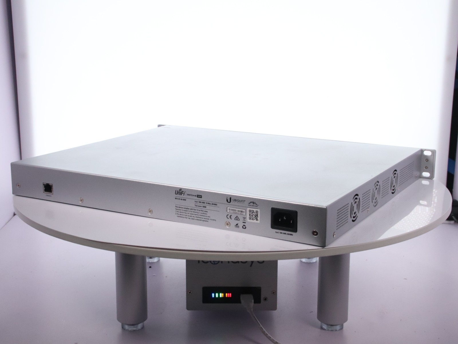 Ubiquiti US-48-500W 48 port Managed PoE+ Gigabit Switch w/ Power Cord - Image 8