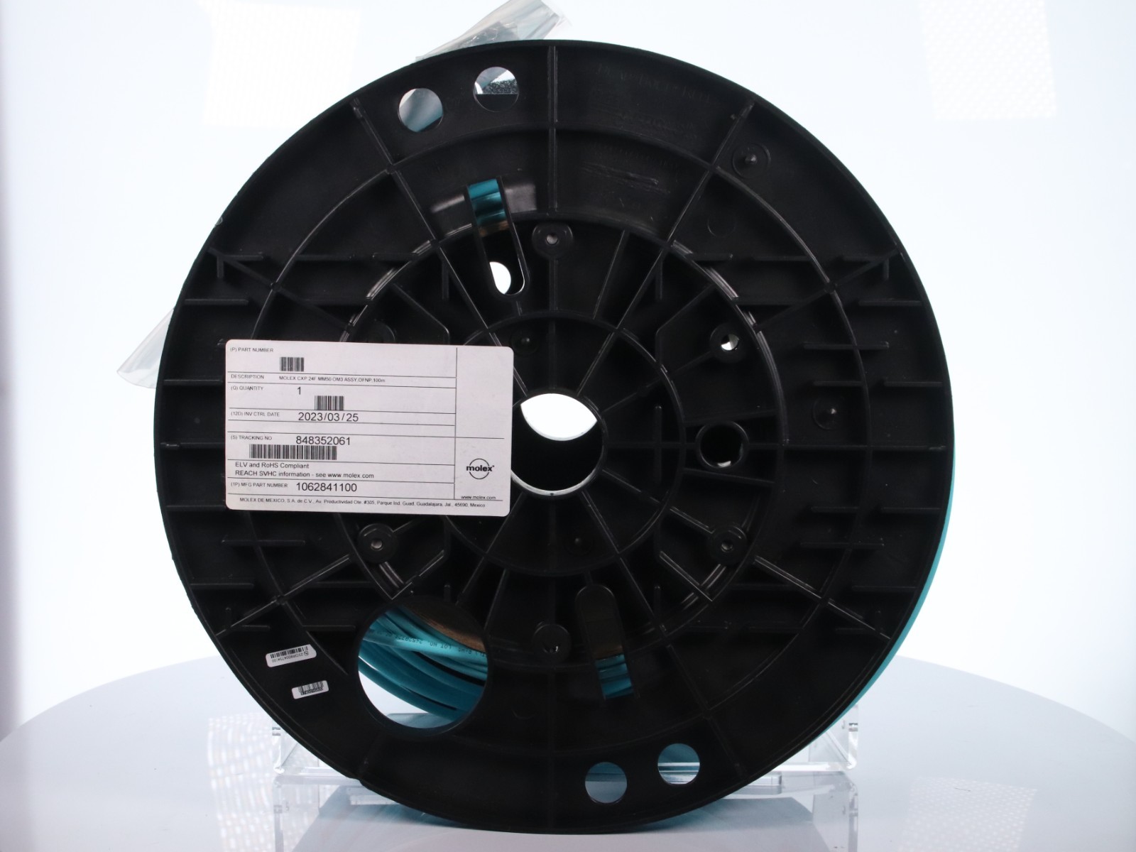 Molex Optical Fibre CXP 24F MM50 OM3 OFNP 100M 1062841100 - Image 2