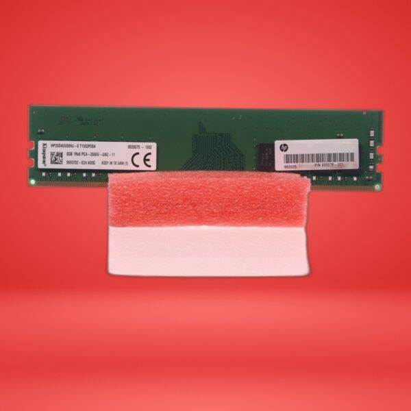 Kingston 8GB PC4-21300 DDR4-2666MHz 288-Pin Desktop RAM Module HP26D4U9S8HJ-8
