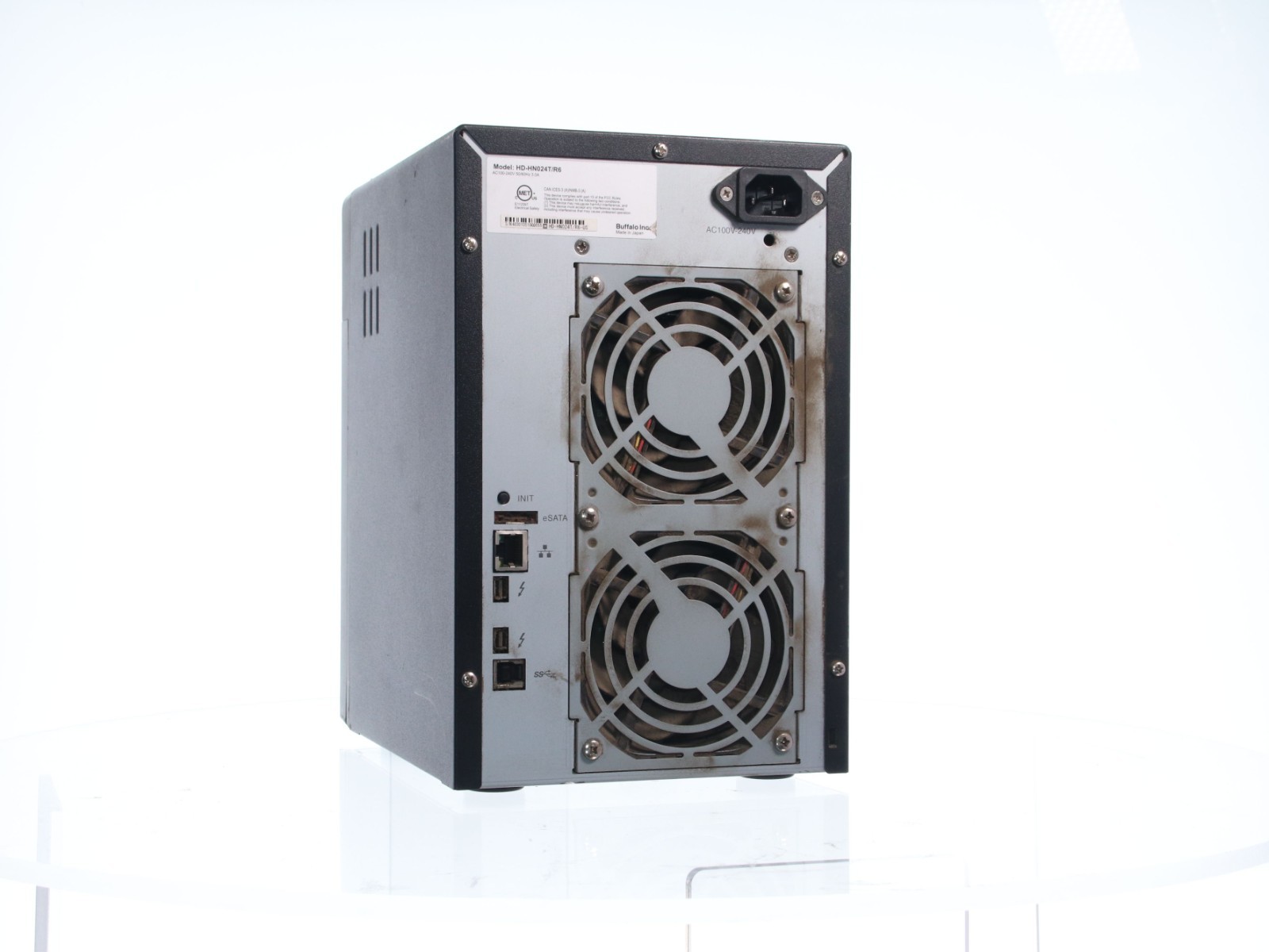 Buffalo HD-HN024T/R6 DriveStation Ultra Six-Bay Thunderbolt 2 RAID Array Locked - Image 6