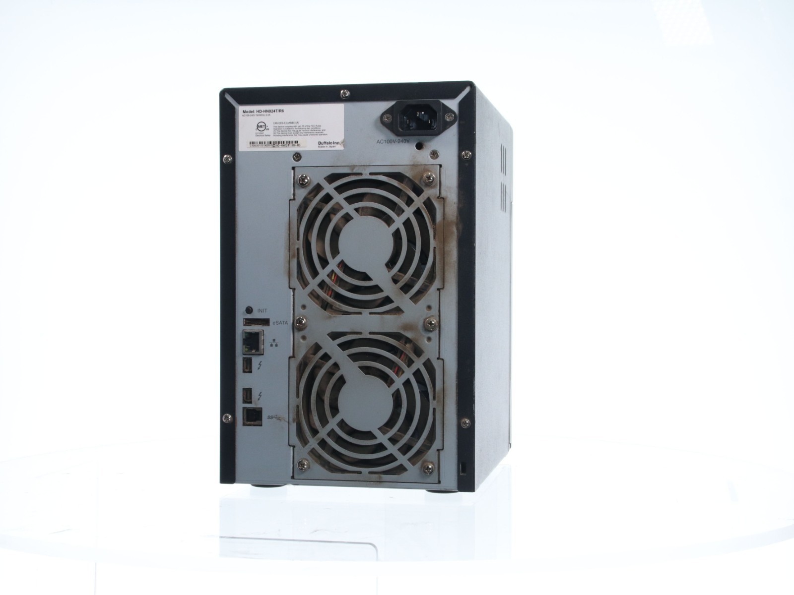 Buffalo HD-HN024T/R6 DriveStation Ultra Six-Bay Thunderbolt 2 RAID Array Locked - Image 7