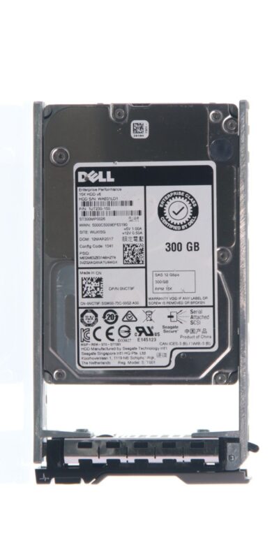LOT OF 2 Dell 0NCT9F 300GB SAS Server 12GB/s HDD ST300MP0026