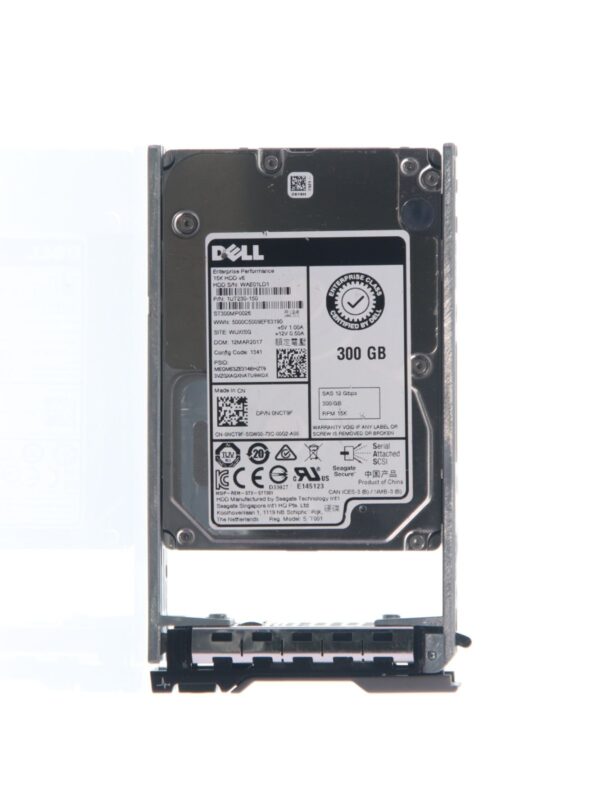 LOT OF 2 Dell 0NCT9F 300GB SAS Server 12GB/s HDD ST300MP0026