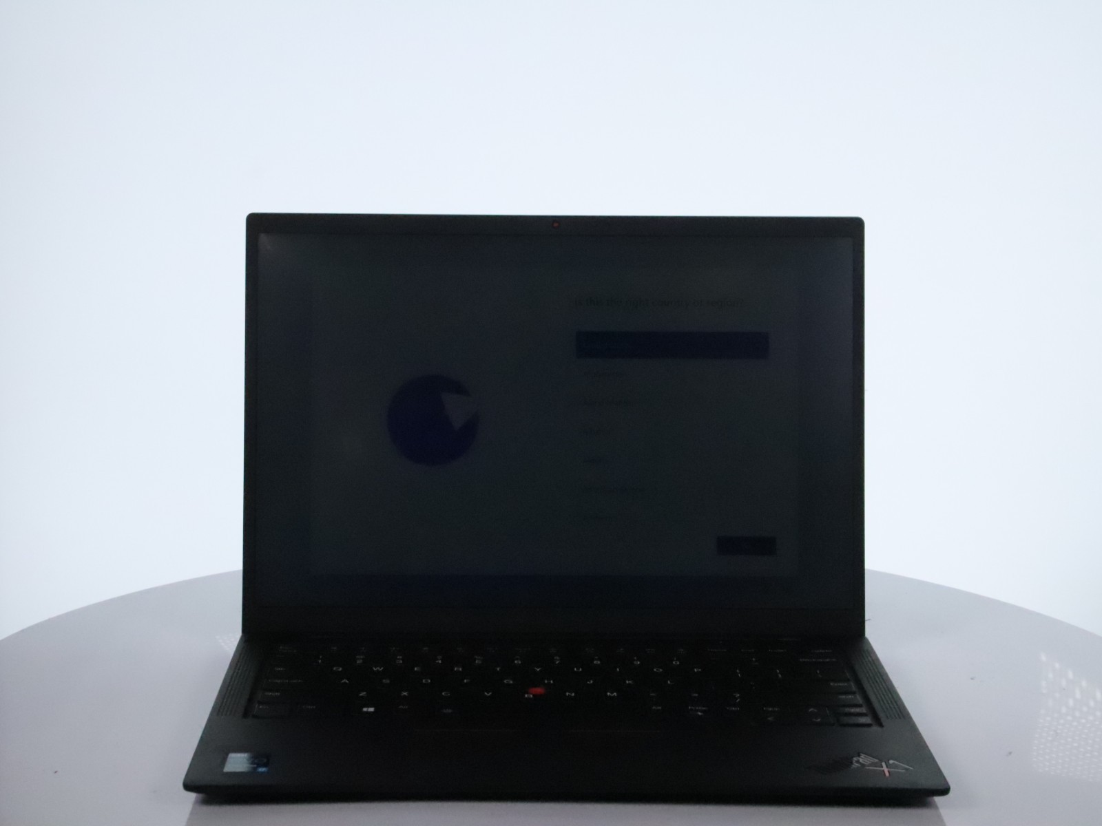 Lenovo ThinkPad X1 Carbon Gen 9 Core i7-1185G7 16GB RAM 256GB SSD W11P NO AC
