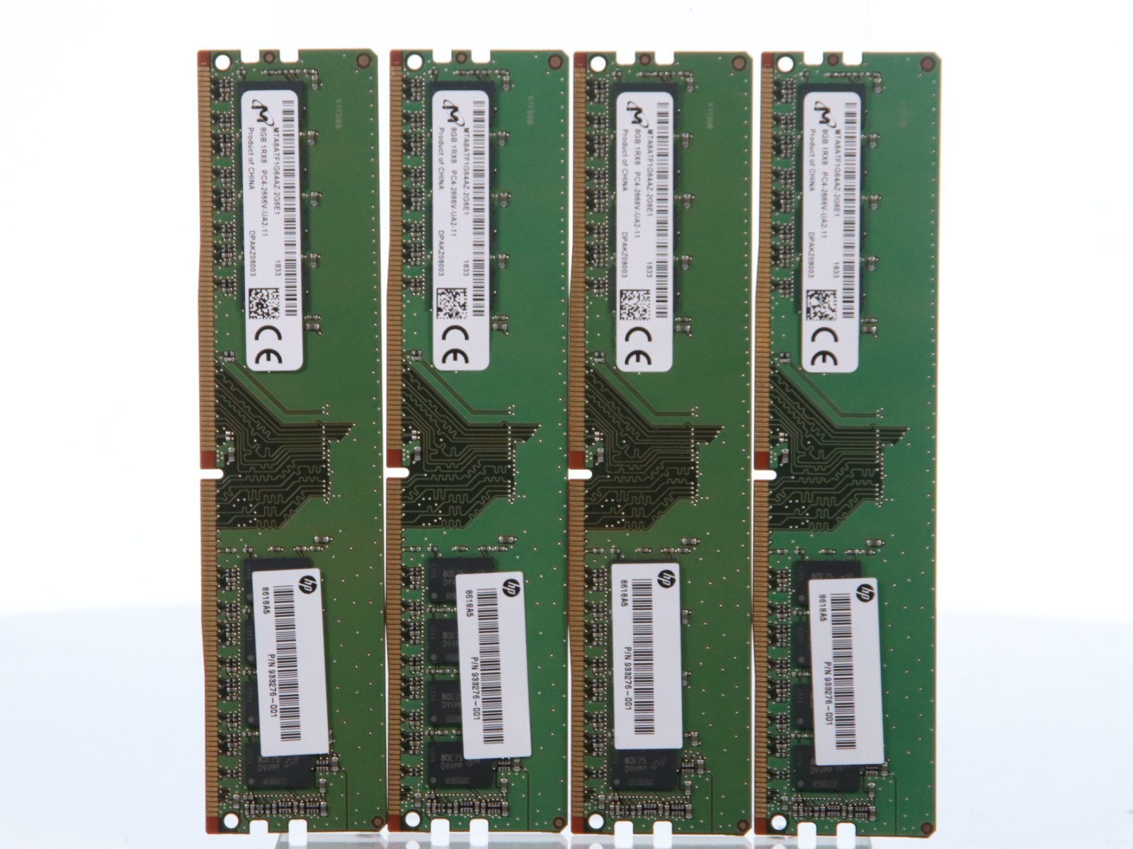 Lot of 4 Micron 8GB DDR4 RAM MTA8ATF1G64AZ-2G6E1 PC4-2666 SODIMM Memory - Image 13
