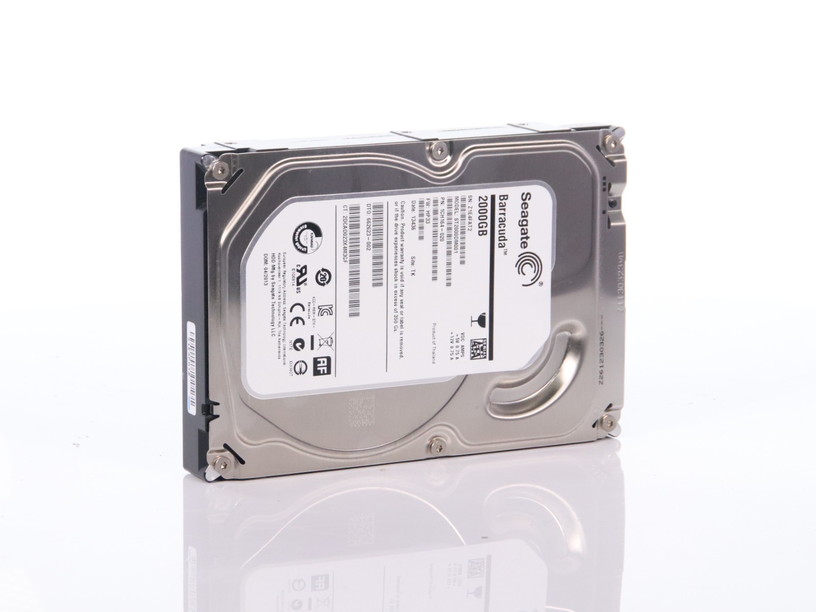 2TB Seagate Desktop HDD ST2000DM001 64Mb Cache 7200RPM SATA III 3.5" Hard Drive - Image 12