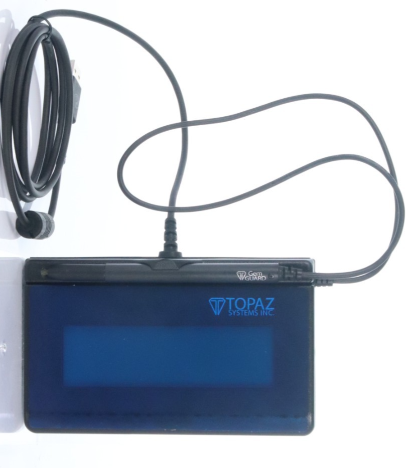 Topaz SignatureGem T-LBK462-BSB-R Signature Capture Pad USB - Image 5