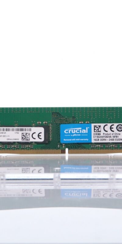 Micron 16GB DDR4-2400 ECC UDIMM PC4-2400T Unbuffered RAM MTA18ASF2G72AZ-2G3B1ZI