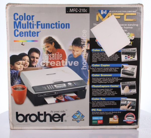 Brother All In One Multi Function Printer MFC-210c Print Copy Scan Fax - New