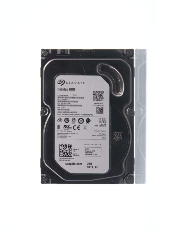Seagate Barracuda 2TB HDD 3.5" SATA PC Hard Drive ST2000DM001 7200RPM Dell NYR3N