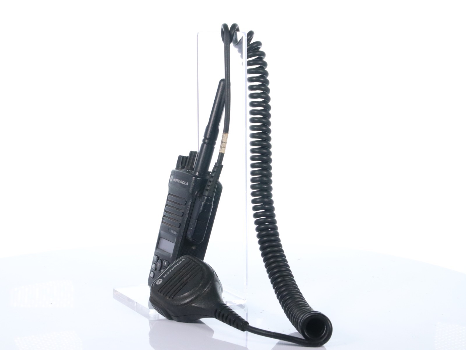 Lot of 2Motorola XPR 3500e UHF 16 Channel Radio AAH02RDH9VA1AN 2-Way w/ Handheld - Image 4