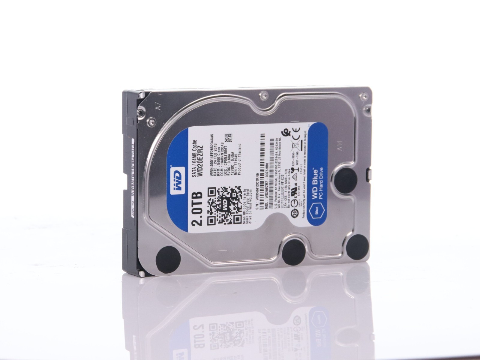 WD Western Digital 2TB WD20EZRZ-60Z5HB0 Hard Drive 3.5" HDD 2016 81.00A81 WCC4M - Image 12