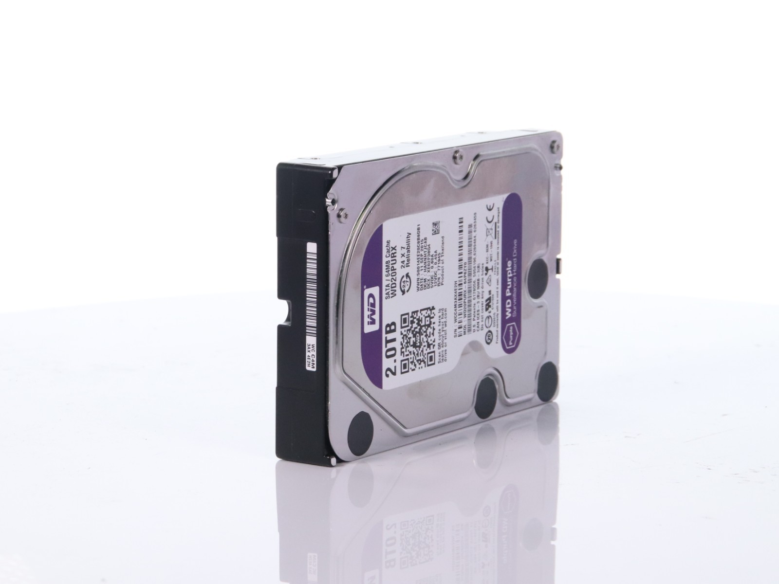 Western Digital Purple 2TB WD20PURX-64P6ZY0 3.5" 5400 RPM SATA 6Gb/s Hard Drive - Image 11