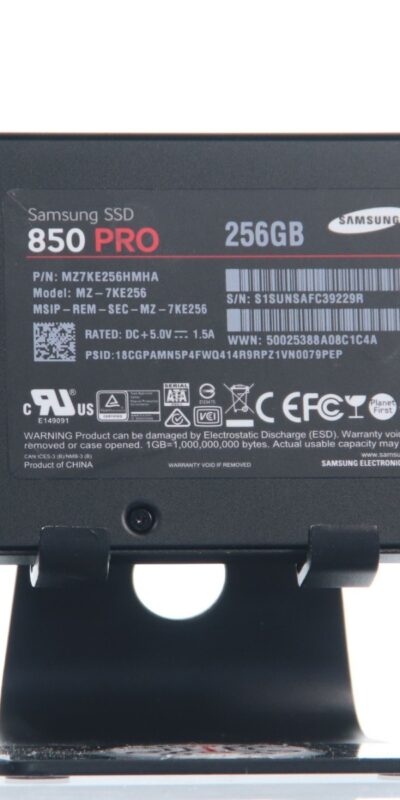 Samsung 850 PRO 256GB 2.5" SATA III SSD MZ-7KE256 MZ7KE256HMHA