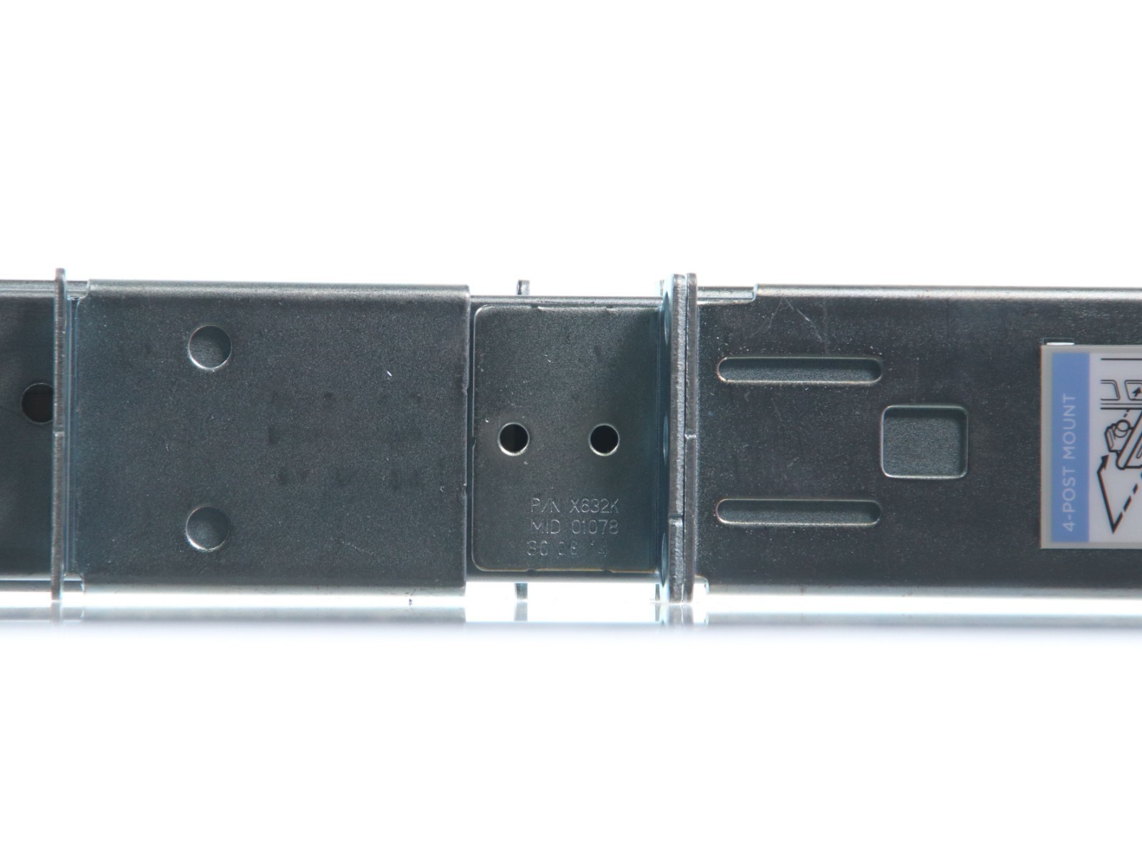 X632K DELL STATIC READYRAIL KIT FOR 1U SERVER R620 R630 R410 R420 0Y819K 053D7M - Image 13