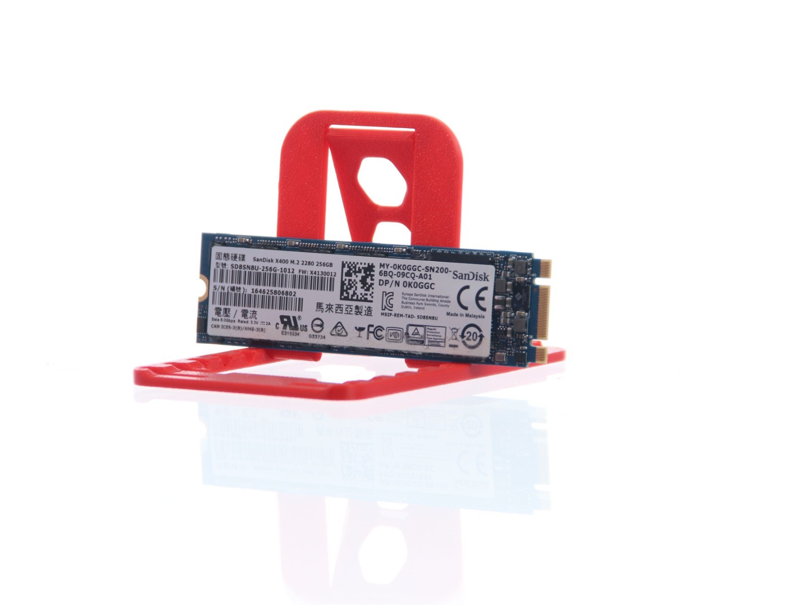 SanDisk SD8SN8U-256G-1012 256GB Internal SSD X400 M.2 2280 SATA III 6.0Gbps - Image 2