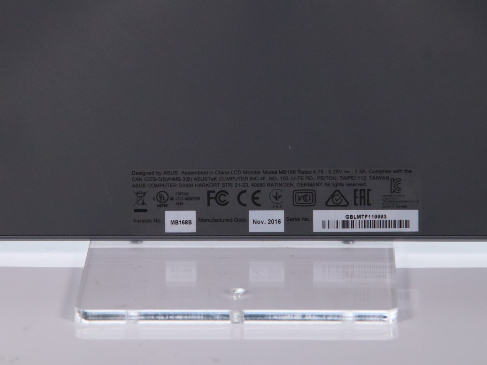 Asus MB168B 15.6" Portable IPS LED USB 3.0 Monitor - Image 13