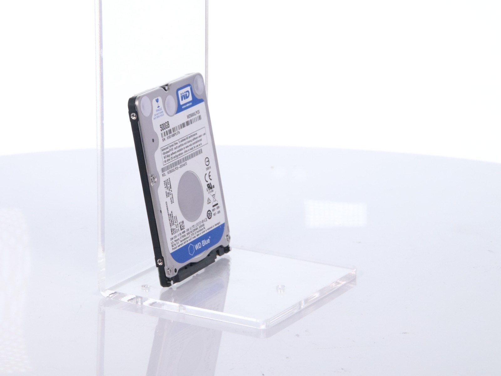 Lot of 2 Western Digital WD Blue 2.5" SATA 500GB Hard Drive 5400RPM WD5000LPCX - Image 11
