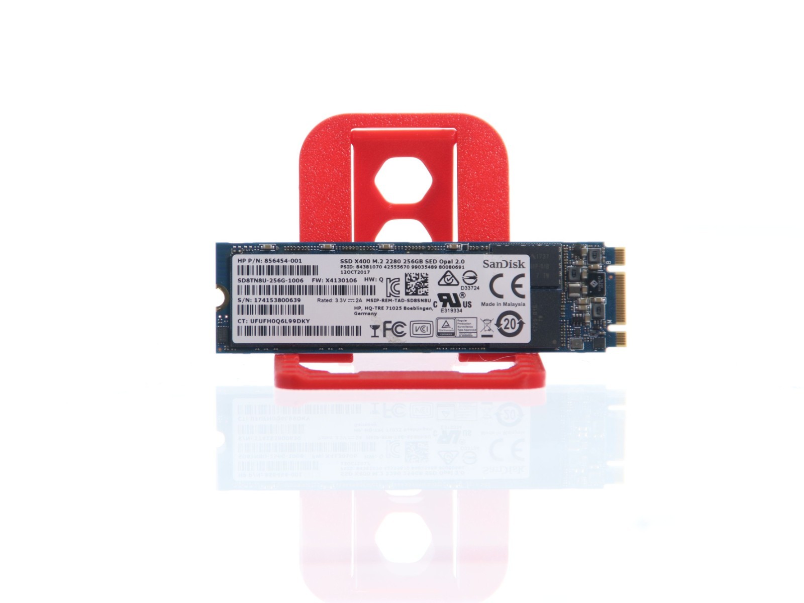 SanDisk X400 256GB SSD M.2 2280 SATA III SED Opal 2.0 SD8TN8U-256G-100