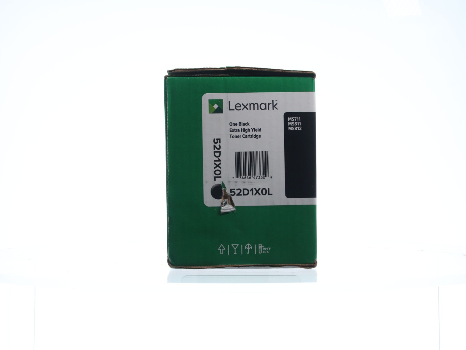Genuine Lexmark 52D1X0L Black Genuine Extra High Yield Toner Cartridge Open Box - Image 5