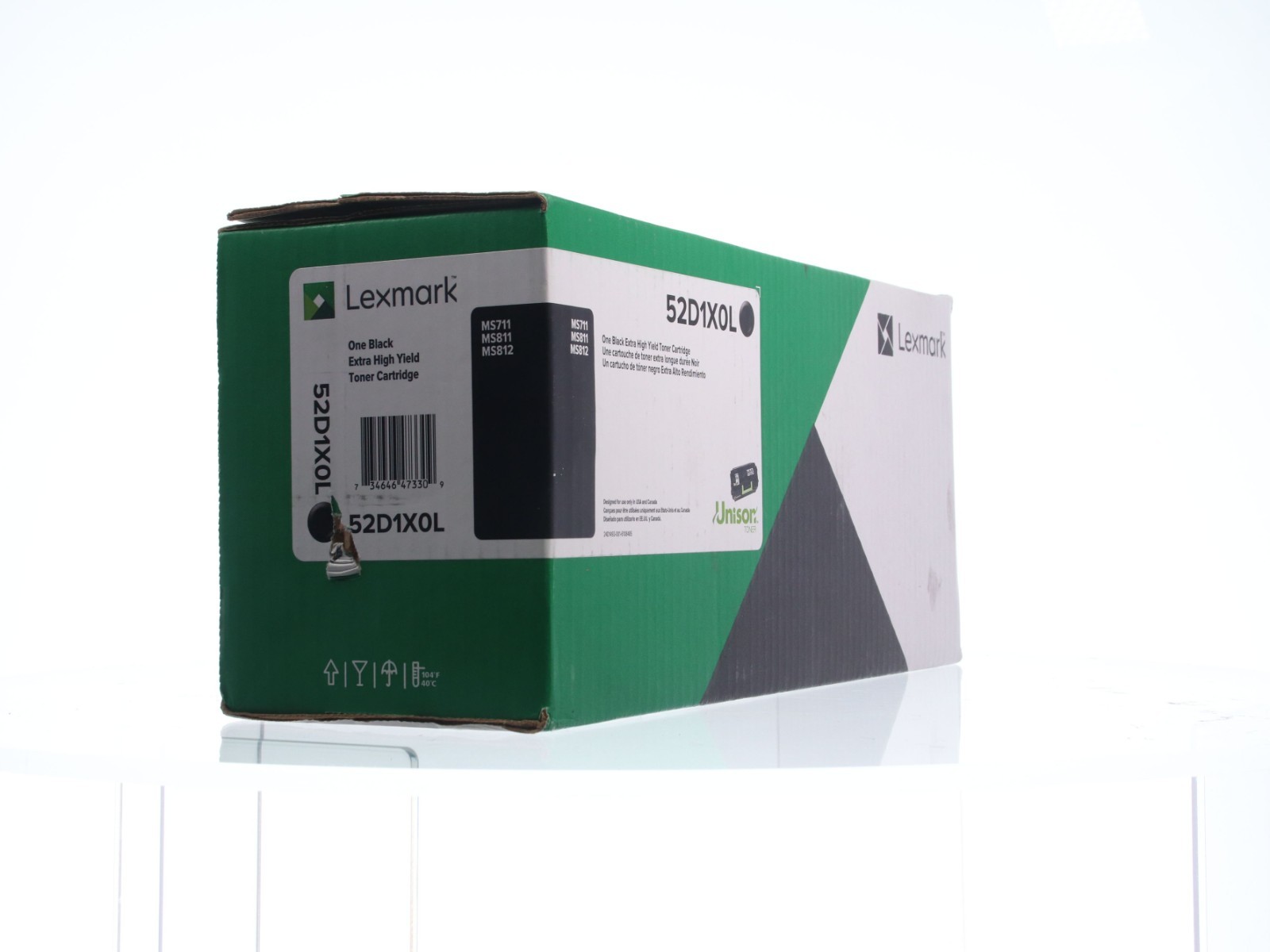 Genuine Lexmark 52D1X0L Black Genuine Extra High Yield Toner Cartridge Open Box - Image 6
