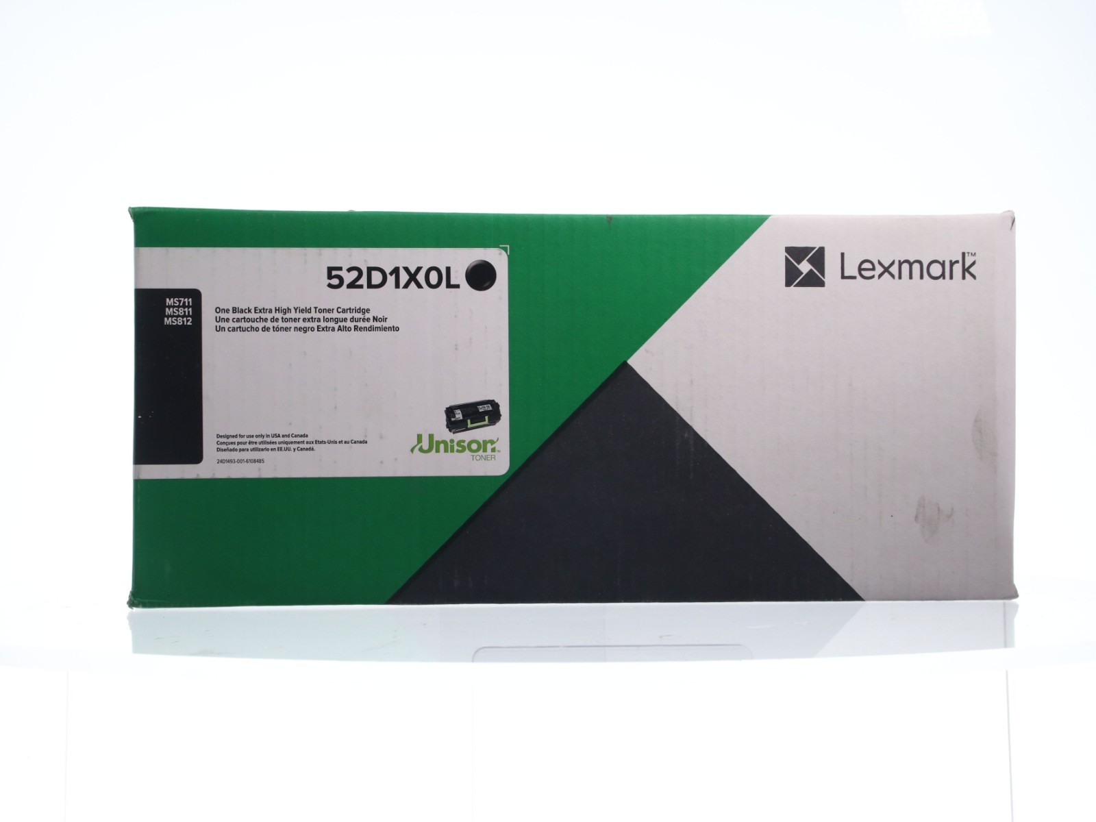 Genuine Lexmark 52D1X0L Black Genuine Extra High Yield Toner Cartridge Open Box - Image 7