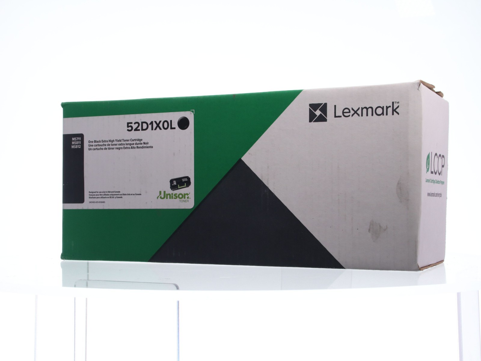 Genuine Lexmark 52D1X0L Black Genuine Extra High Yield Toner Cartridge Open Box - Image 8