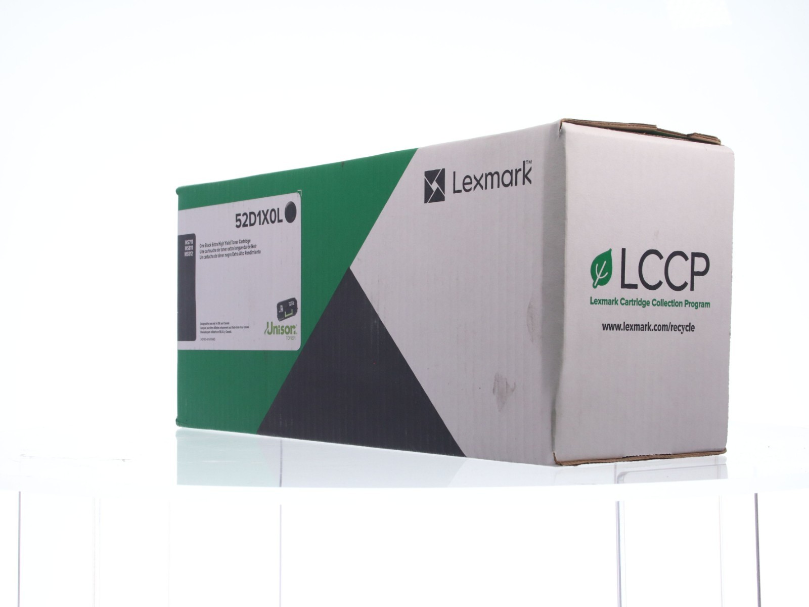 Genuine Lexmark 52D1X0L Black Genuine Extra High Yield Toner Cartridge Open Box - Image 9
