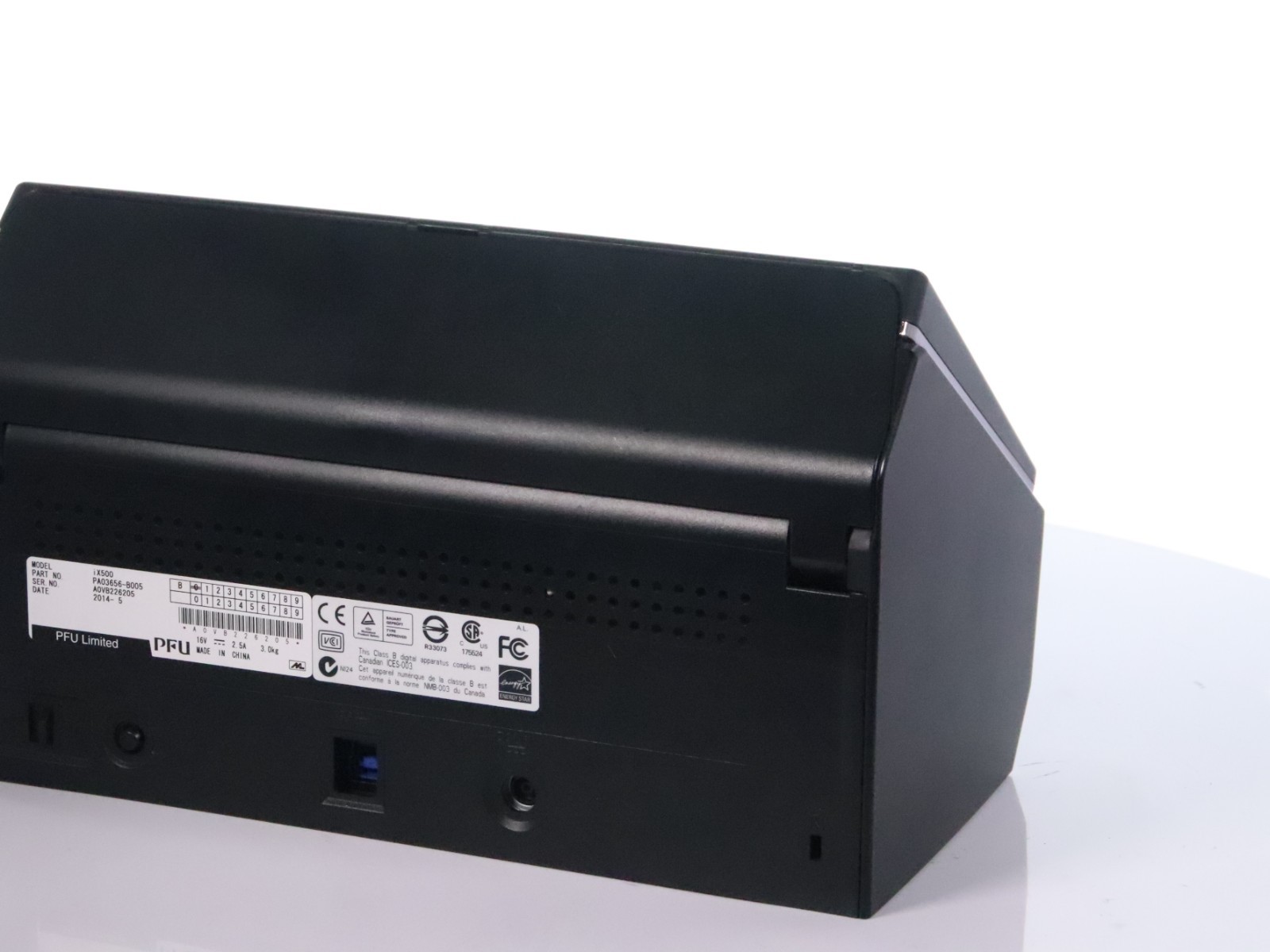 Fujitsu ScanSnap iX500 ScanSnap Document Scanner USB PA03656-B005 Black NO AC - Image 8