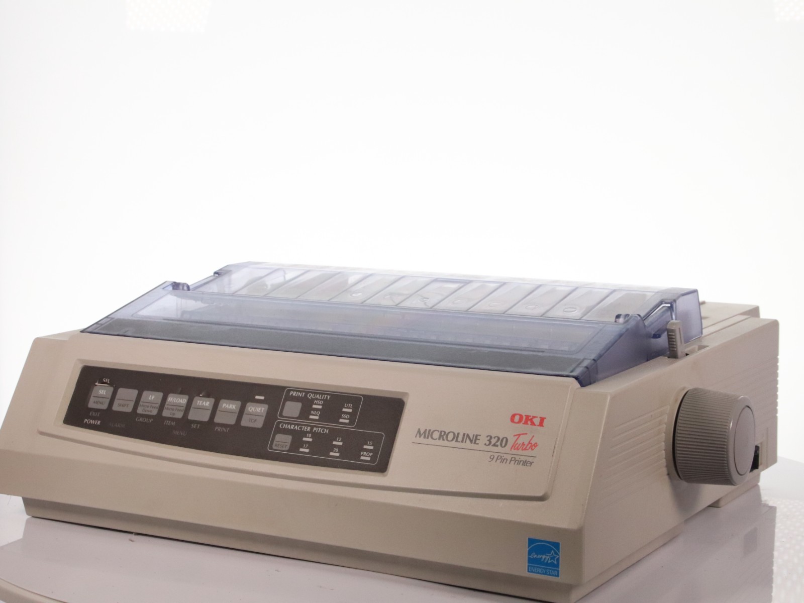 Oki Okidata Microline 320 Turbo 9-Pin Dot Matrix Printer - Model D22800A - Image 2