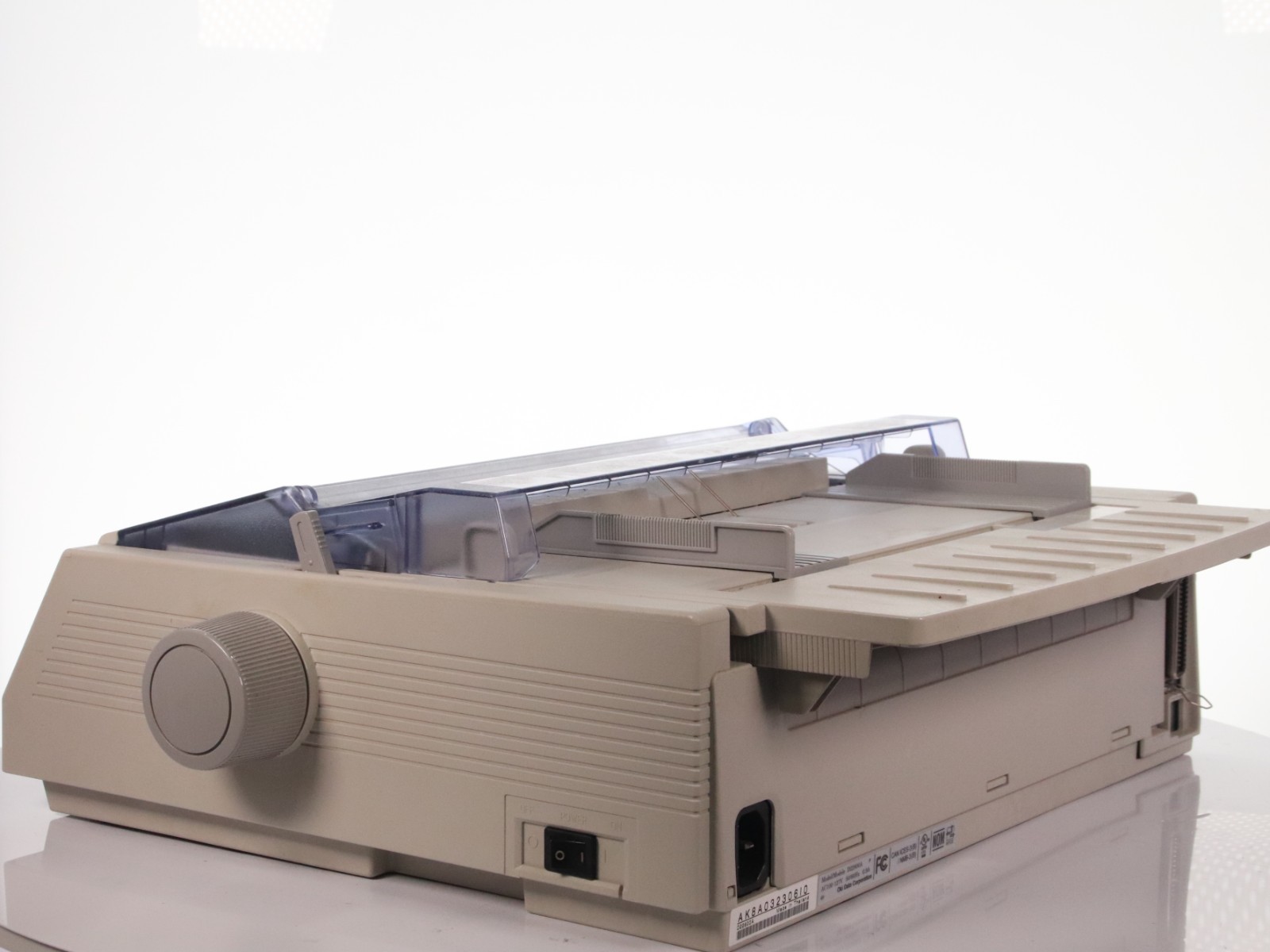 Oki Okidata Microline 320 Turbo 9-Pin Dot Matrix Printer - Model D22800A - Image 5