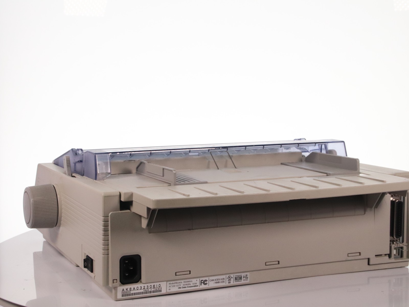 Oki Okidata Microline 320 Turbo 9-Pin Dot Matrix Printer - Model D22800A - Image 6